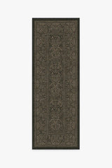 Bluebell Soft Black Rug by Morris & Co.