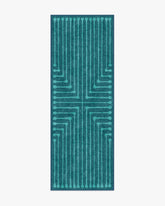 Inkdrop Blue & Teal Rug by Jonathan Adler