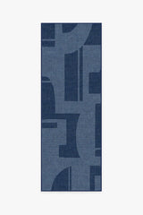 Bodin Ink Blue Outdoor Rug