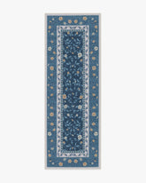 Della Blue & Ivory Outdoor Rug