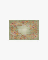Bird of Paradise Silver Fern Rug by Sanderson