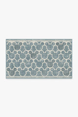 Mickey Trellis Slate Flatwoven Rug