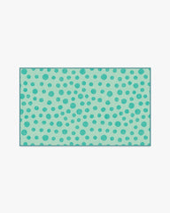 Dancing Dots Mint Green Rug