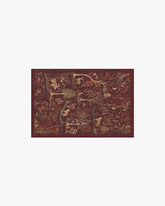 Wilder Burgundy Multicolor Rug