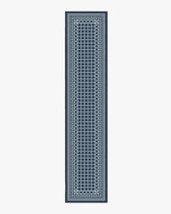 Palm Beach Navy Rug by Gray Malin