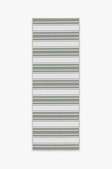 Marina Stripe Grey Outdoor Rug