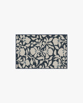 Flora Ink Blue & Ivory Rug by The Hiltons