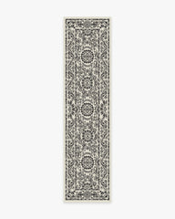 Delphina Black & White Flatwoven Rug