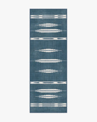 Raye Indigo & Ivory Flatwoven Rug