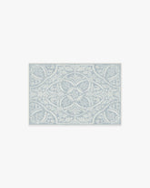 Winter Medallion Dusty Blue Rug