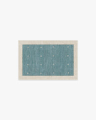 Luna Soft Teal Rug by goop