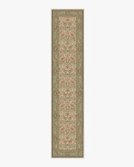 Strawberry Thief Sage & Rose Rug by Morris & Co.