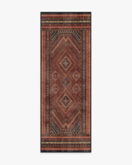 Kaden Amber Red Flatwoven Rug