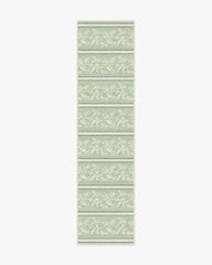 Sambuco Stripe Celadon Outdoor Rug