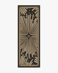 Gatsby Black & Gold Flatwoven Rug by Jonathan Adler
