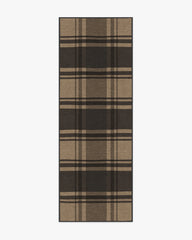 Easton Plaid Charcoal & Natural Flatwoven Rug