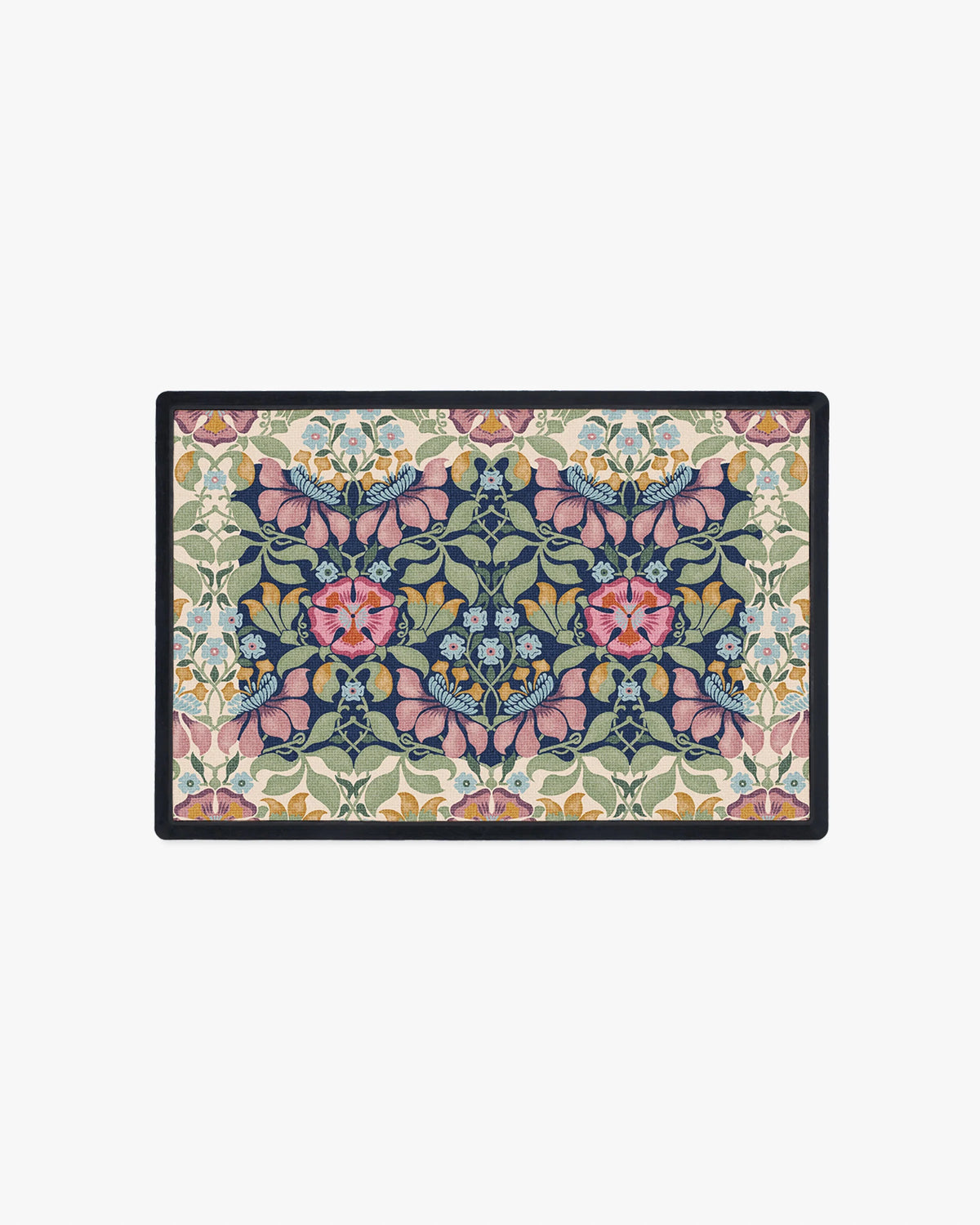 Persephone Midnight & Cream Doormat by Liberty
