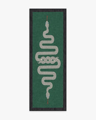 Venom Emerald Rug by Jonathan Adler