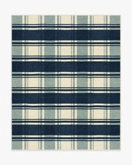 Easton Plaid Navy Rug