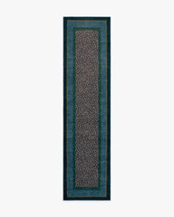 Panthera Blue & Green Rug by Scalamandré