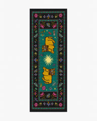 Lion’s Cub Charcoal Multicolor Rug by RIXO