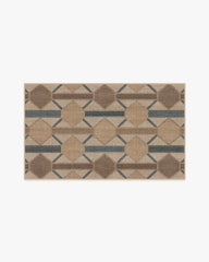 Reed Slate Blue & Natural Re-Jute Rug