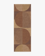 Harlow Copper & Brown Flatwoven Rug