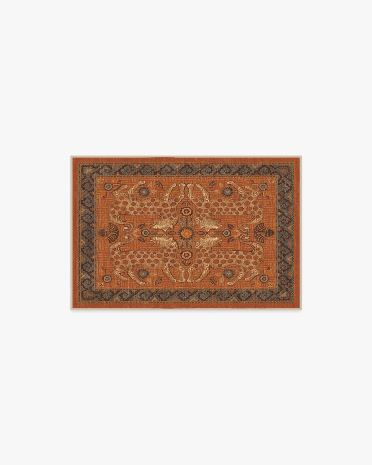 Eartha Terracotta Rug by Justina Blakeney