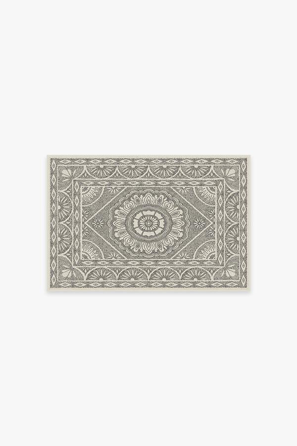 Almana Black & White Rug