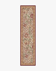 Pink & Rose Burgundy Rug by Morris & Co.