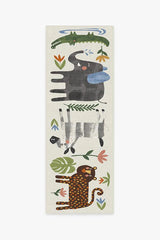 Jungle Safari Multicolour Flatwoven Rug