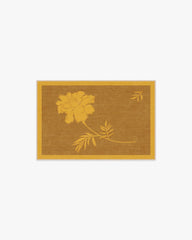 Golden Marigold Flatwoven Rug by The Local Project
