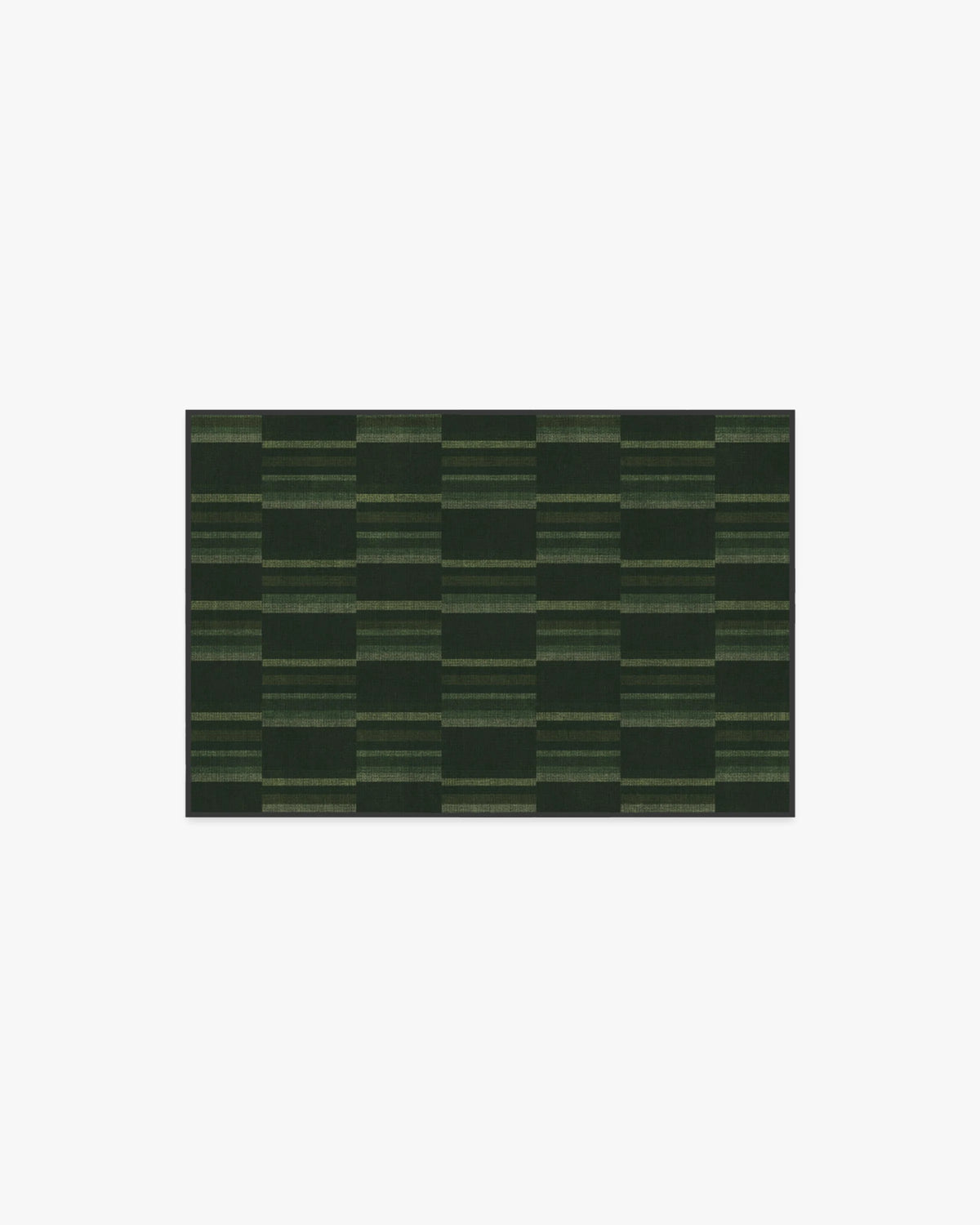 London Olive & Green Flatwoven Rug by Michael Michalsky