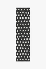 Cobblestone Black Outdoor Rug