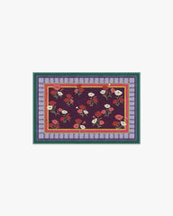 Ambroeus Royal Plum Flatwoven Rug by Iris Apfel