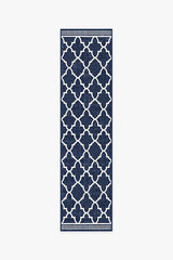 Varia Trellis Royal Blue Outdoor Rug