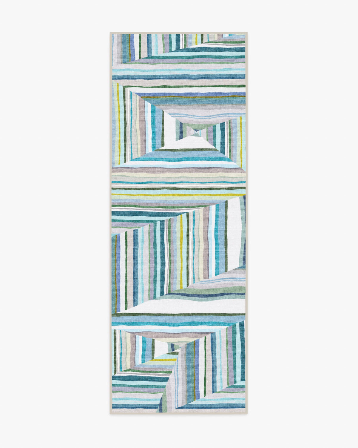 Riviera Teal Outdoor Rug