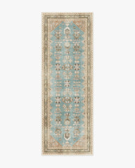 Pradera Blue & Terracotta Rug