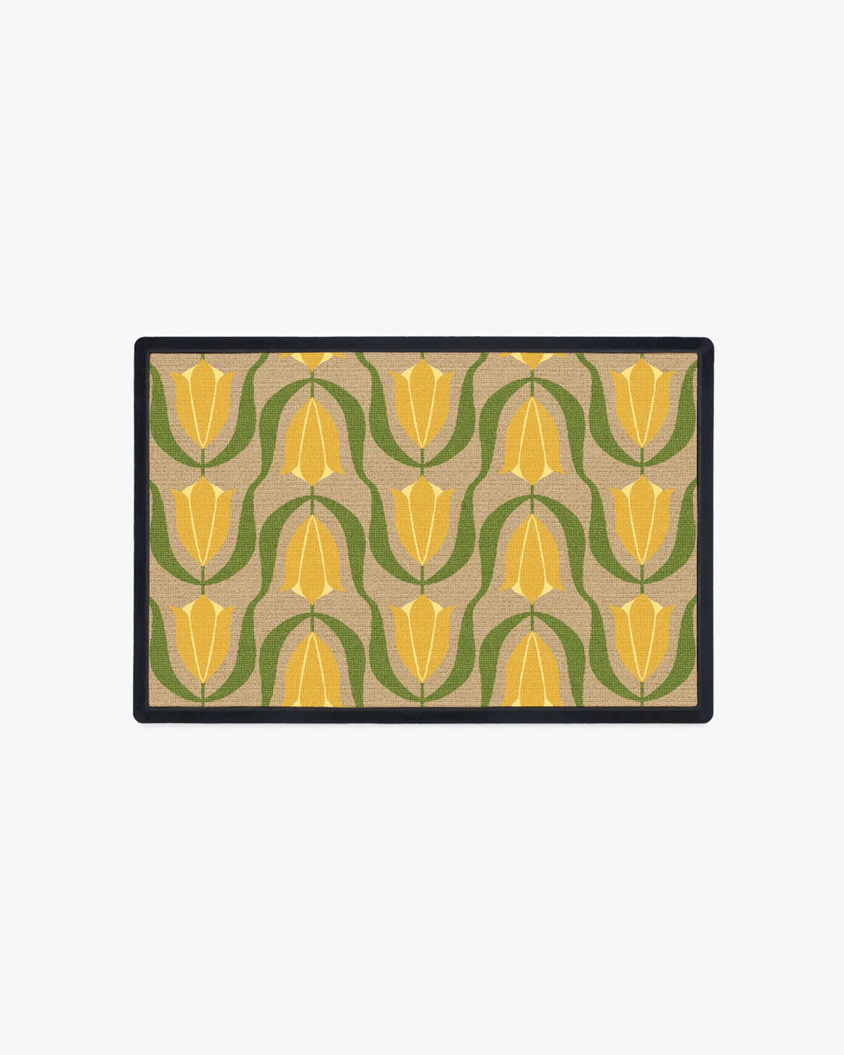 Holland Tulips Yellow Doormat