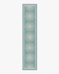 Santorini Blue Flatwoven Rug by Jonathan Adler