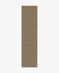 Burlap Solid Sand Re-Jute Rug