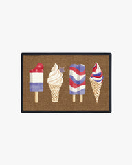 Patriotic Popsicles Doormat