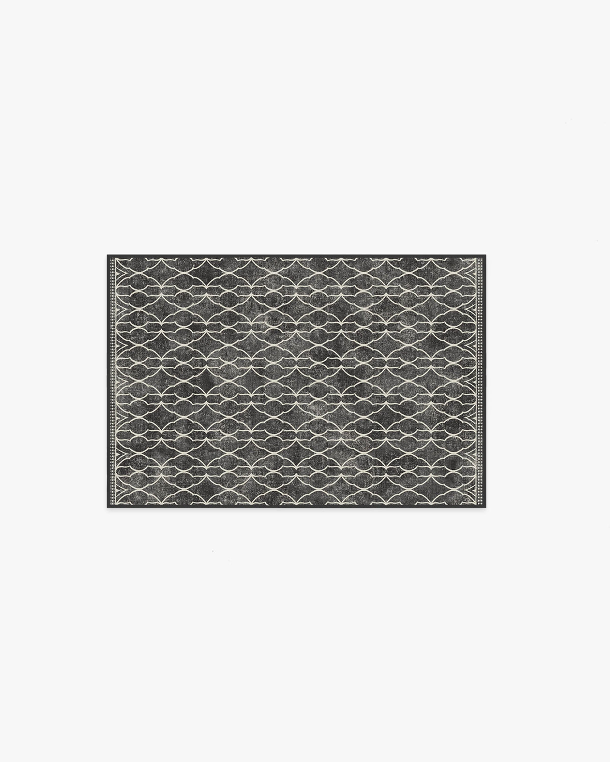 Grogu™ Trellis Black Rug