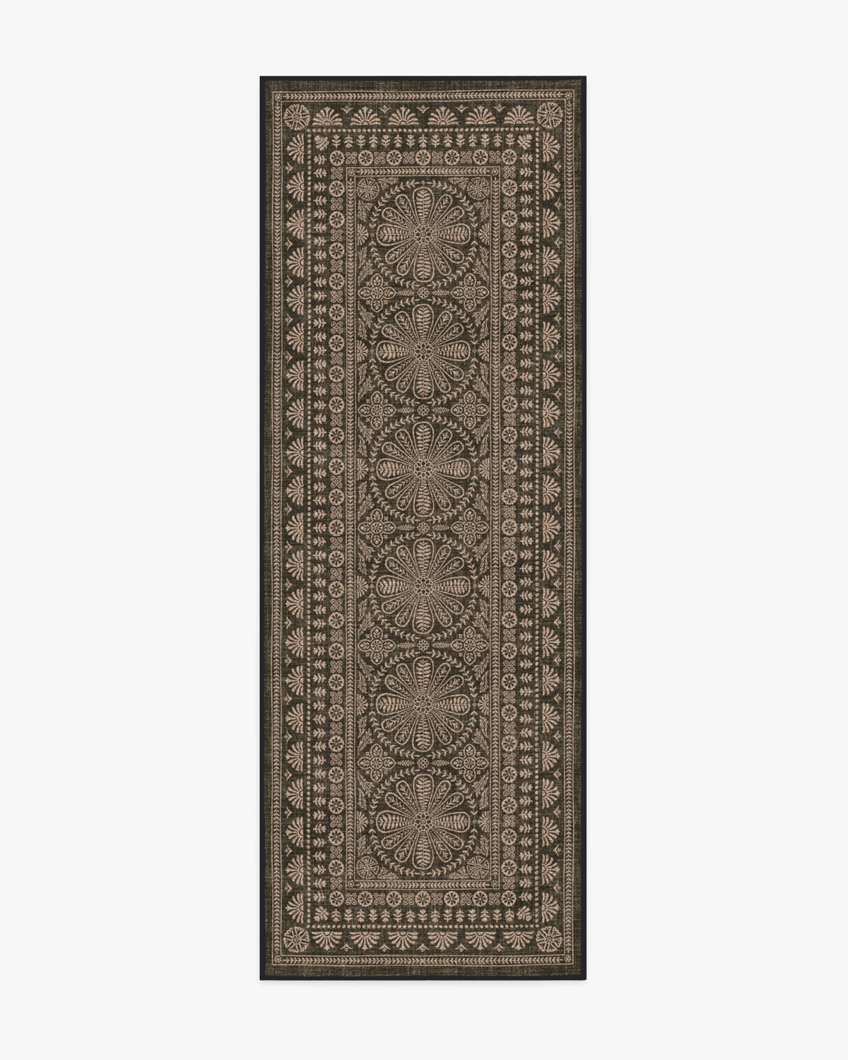 Maia Soft Black Re-Jute Rug