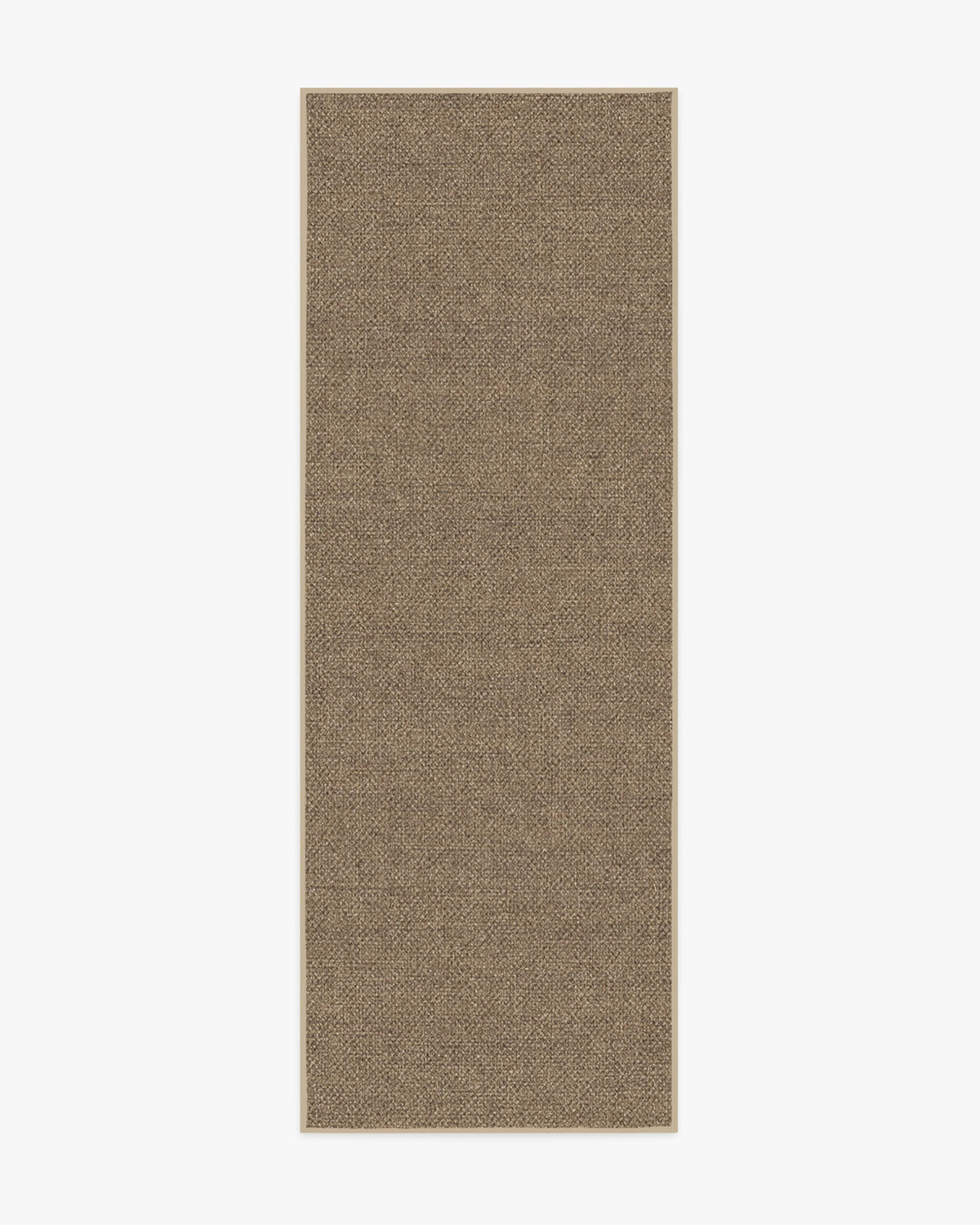 Burlap Solid Sand Re-Jute Rug
