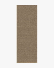 Burlap Solid Sand Re-Jute Rug