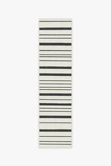 Hudson Stripe Black Rug