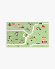 About Town Green Rug
