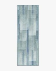 Solar Drift Silver Blue Rug
