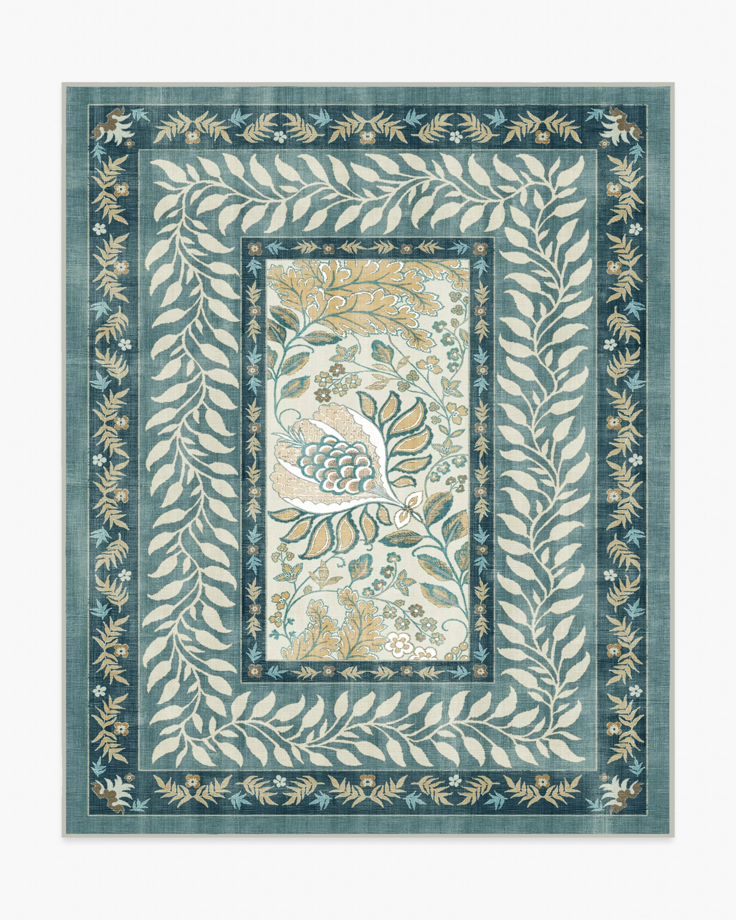 Slate Blue Rugs Provence Slate Blue Rug – ruggablemall.com